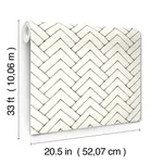 Chesapeake Oswin wallpaper, color Black, SKU 3125-72366