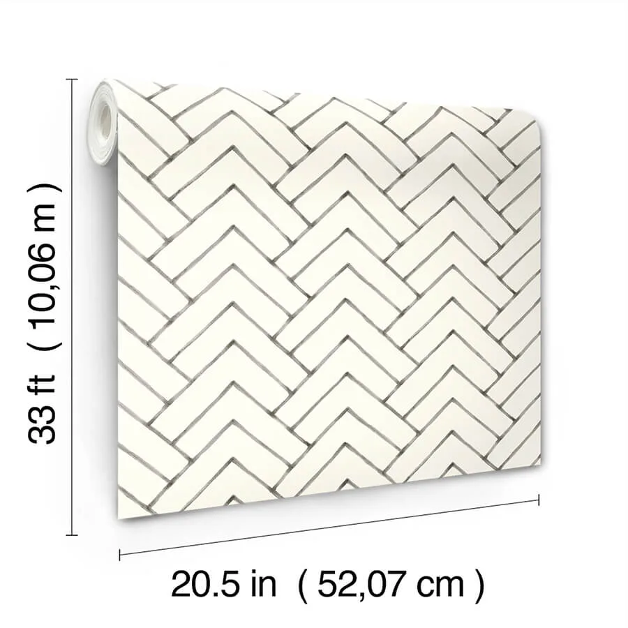 Chesapeake Oswin wallpaper, color Black, SKU 3125-72366