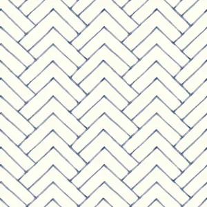 Chesapeake Oswin wallpaper, color Navy, SKU 3125-72363