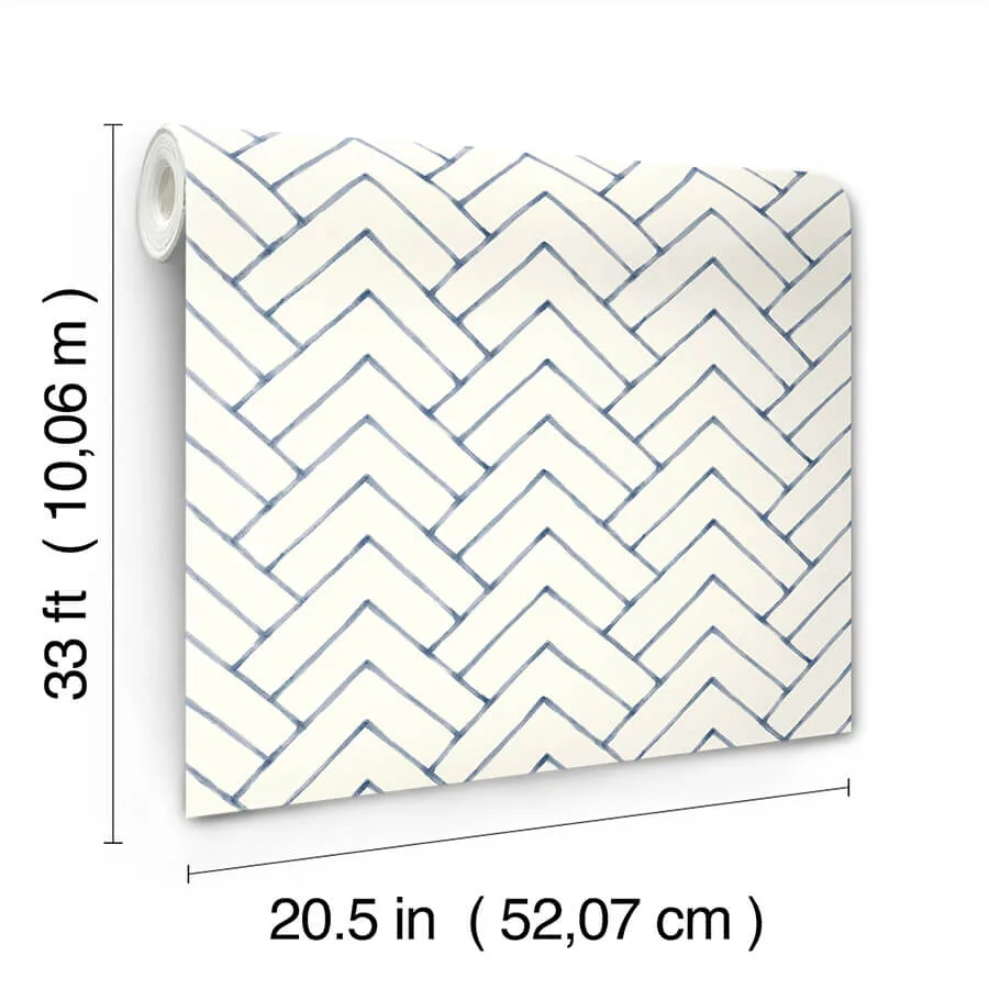 Chesapeake Oswin - Navy Wallpaper | Buy Online Chesapeake Oswin wallpaper, color Navy, SKU 3125-72363