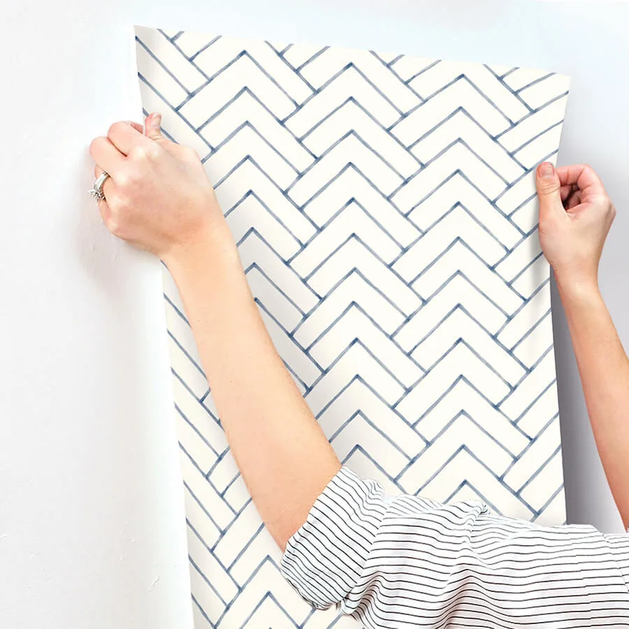 Chesapeake Oswin - Navy Wallpaper | Buy Online Chesapeake Oswin wallpaper, color Navy, SKU 3125-72363