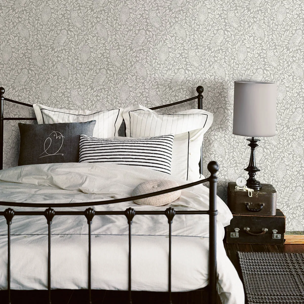 Chesapeake Parliament - Grey Wallpaper | Buy Online Chesapeake Parliament wallpaper, color Grey, SKU 3123-12411