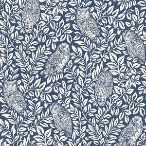 Chesapeake Parliament wallpaper, color Navy, SKU 3115-12412
