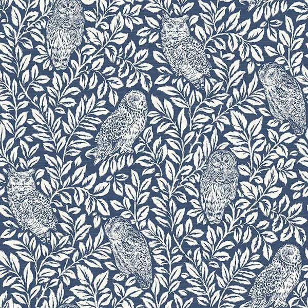 Chesapeake Parliament wallpaper, color Navy, SKU 3115-12412