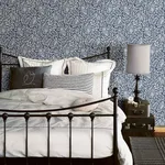 Chesapeake Parliament wallpaper, color Navy, SKU 3123-12412