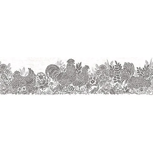 Chesapeake Parton wallpaper, color Black, SKU 3119-13552B