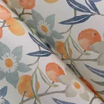 Chesapeake Passiflora wallpaper, color Blue, SKU 4148-27448