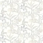 Chesapeake Passiflora wallpaper, color Grey, SKU 4148-27450