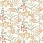 Chesapeake Passiflora - Peach Wallpaper | Buy Online Chesapeake Passiflora wallpaper, color Peach, SKU 4148-27447