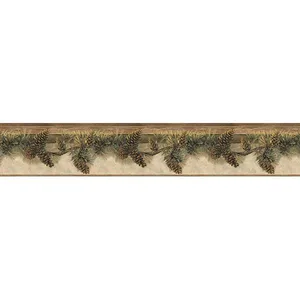 Chesapeake Pine Hill wallpaper, color Multicolor, SKU 3118-01632B