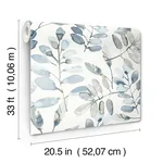 Chesapeake Pinnate - Blue Wallpaper | Buy Online Chesapeake Pinnate wallpaper, color Blue, SKU 4169-13908