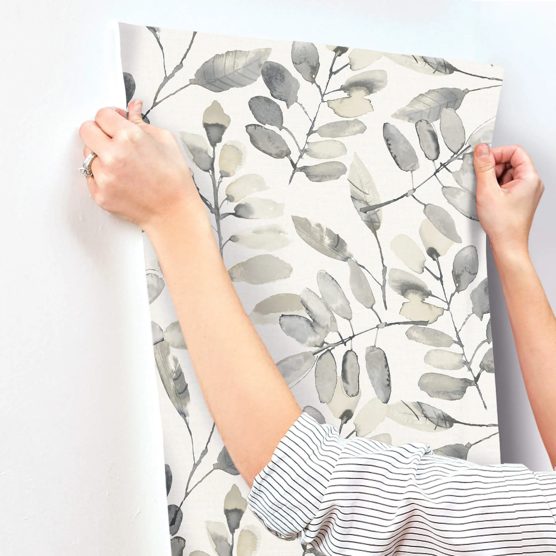 Chesapeake Pinnate - Charcoal Wallpaper | Buy Online Chesapeake Pinnate wallpaper, color Charcoal, SKU 4169-13910