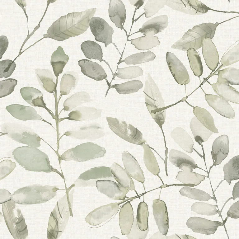 Chesapeake Pinnate wallpaper, color Green, SKU 4169-13911