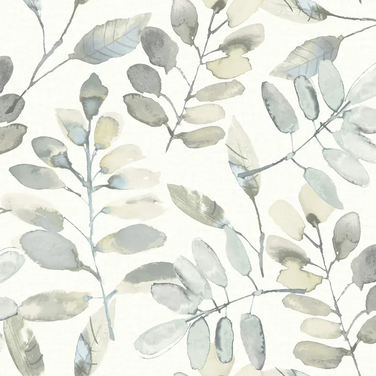 Chesapeake Pinnate wallpaper, color Grey, SKU 4169-13905