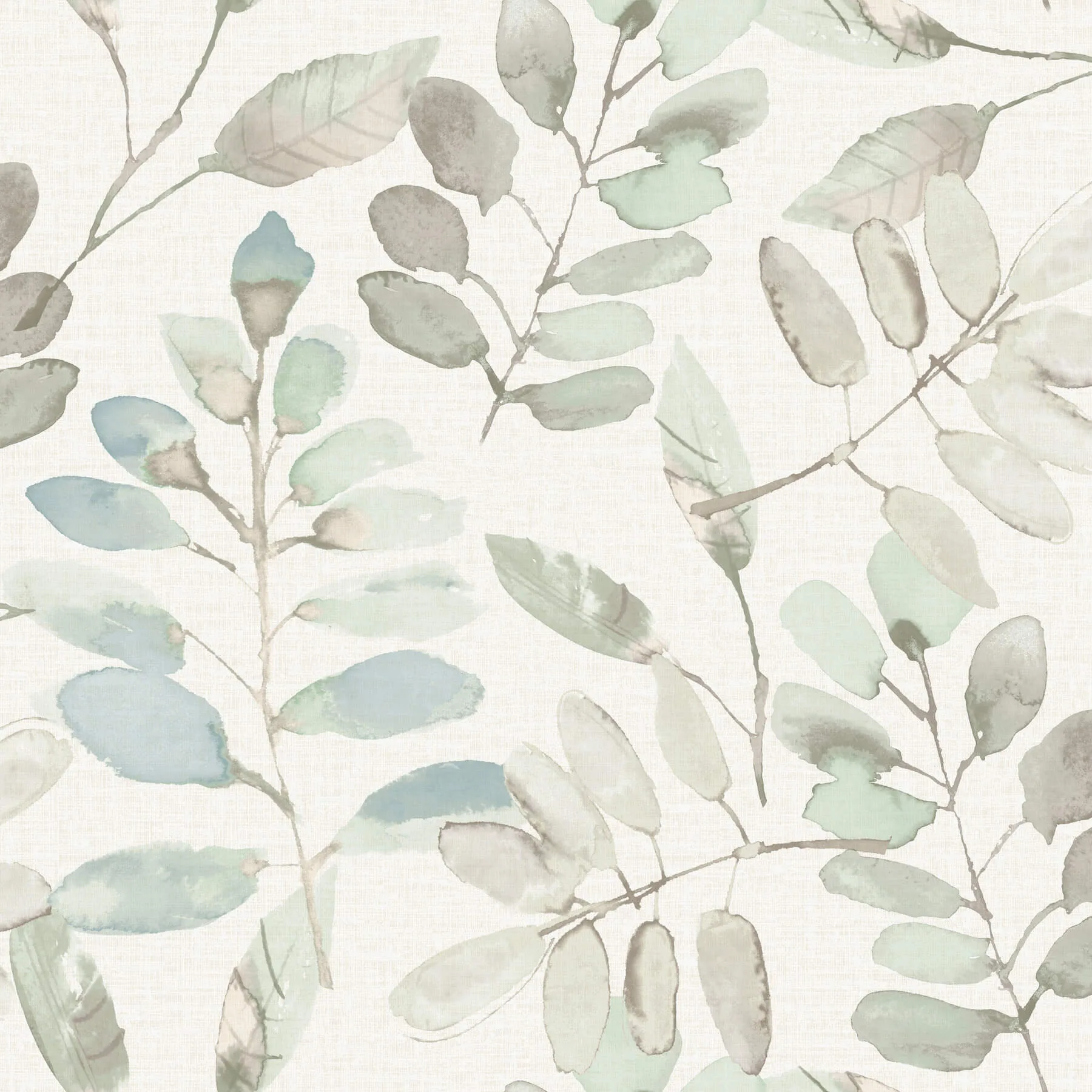 Chesapeake Pinnate wallpaper, color Mint, SKU 4169-13909