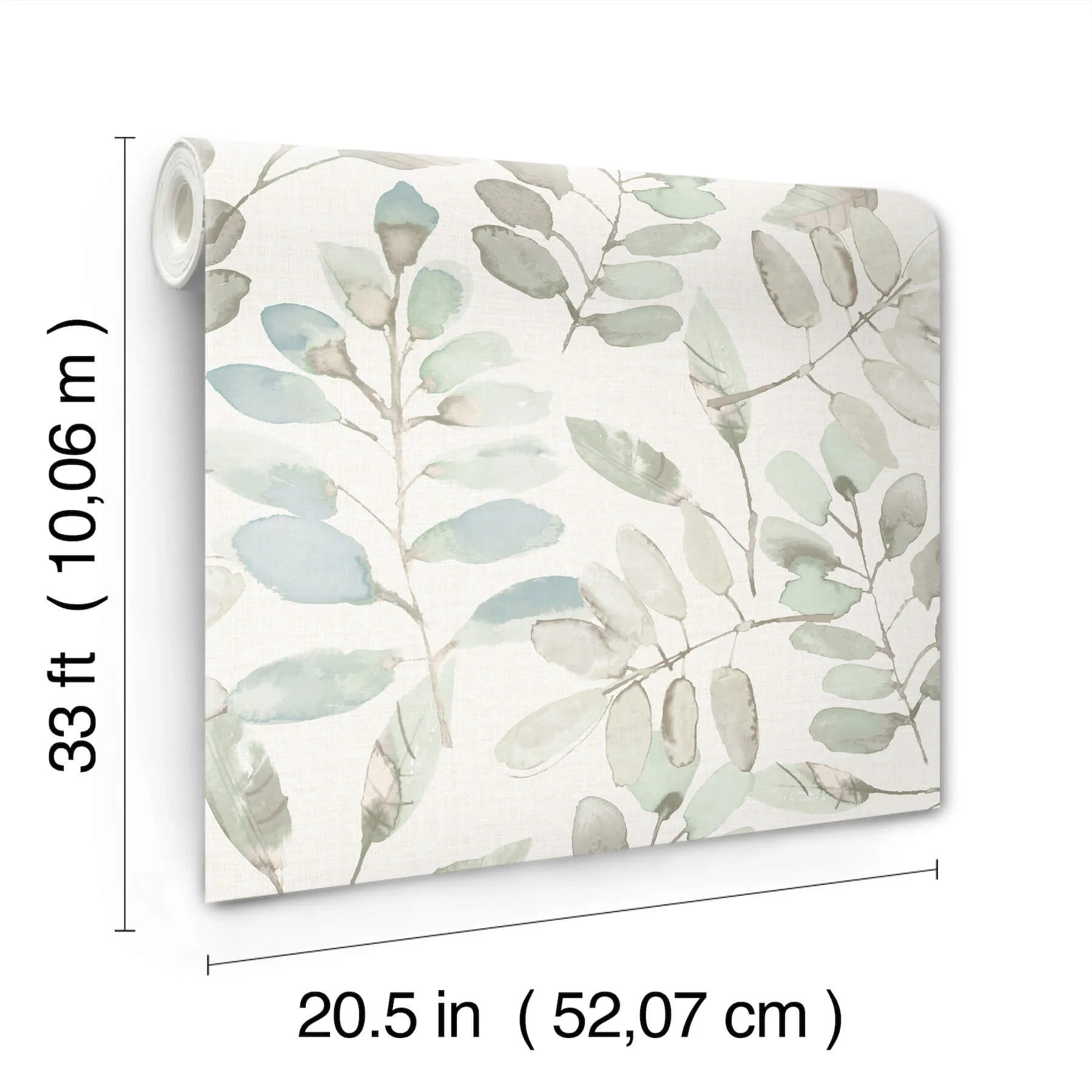 Chesapeake Pinnate - Mint Wallpaper | Buy Online Chesapeake Pinnate wallpaper, color Mint, SKU 4169-13909