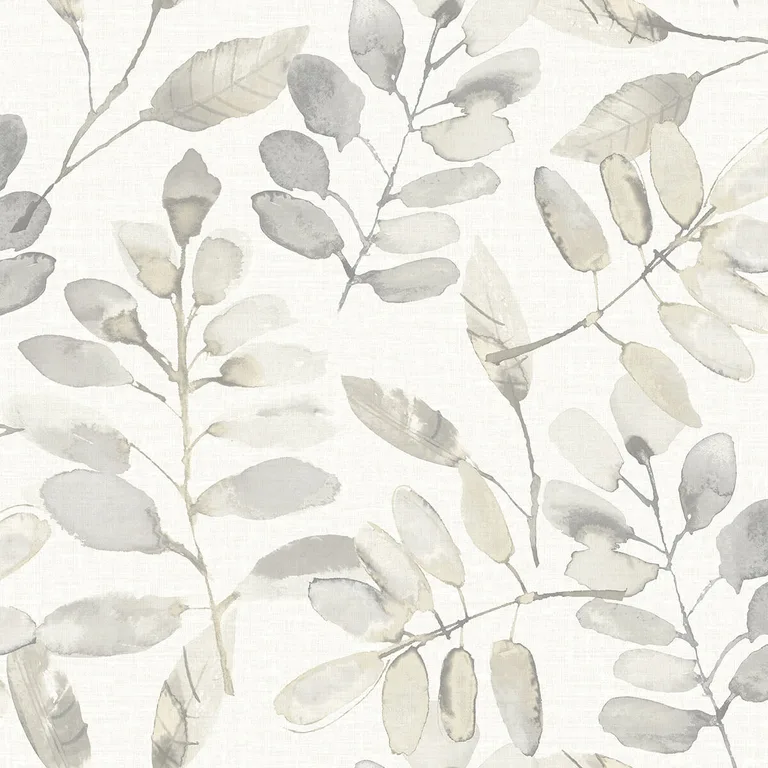 Chesapeake Pinnate wallpaper, color Taupe, SKU 3124-13907