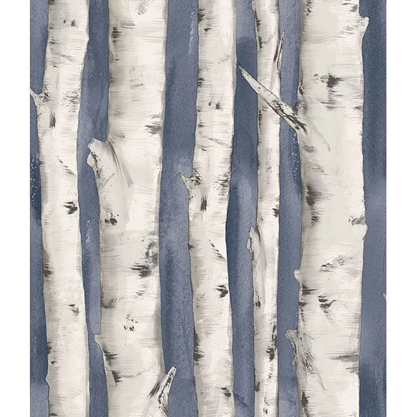Chesapeake Pioneer wallpaper, color Denim, SKU 3118-12604