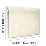Chesapeake Plaited Grass wallpaper, color Cream, SKU 4142-72650