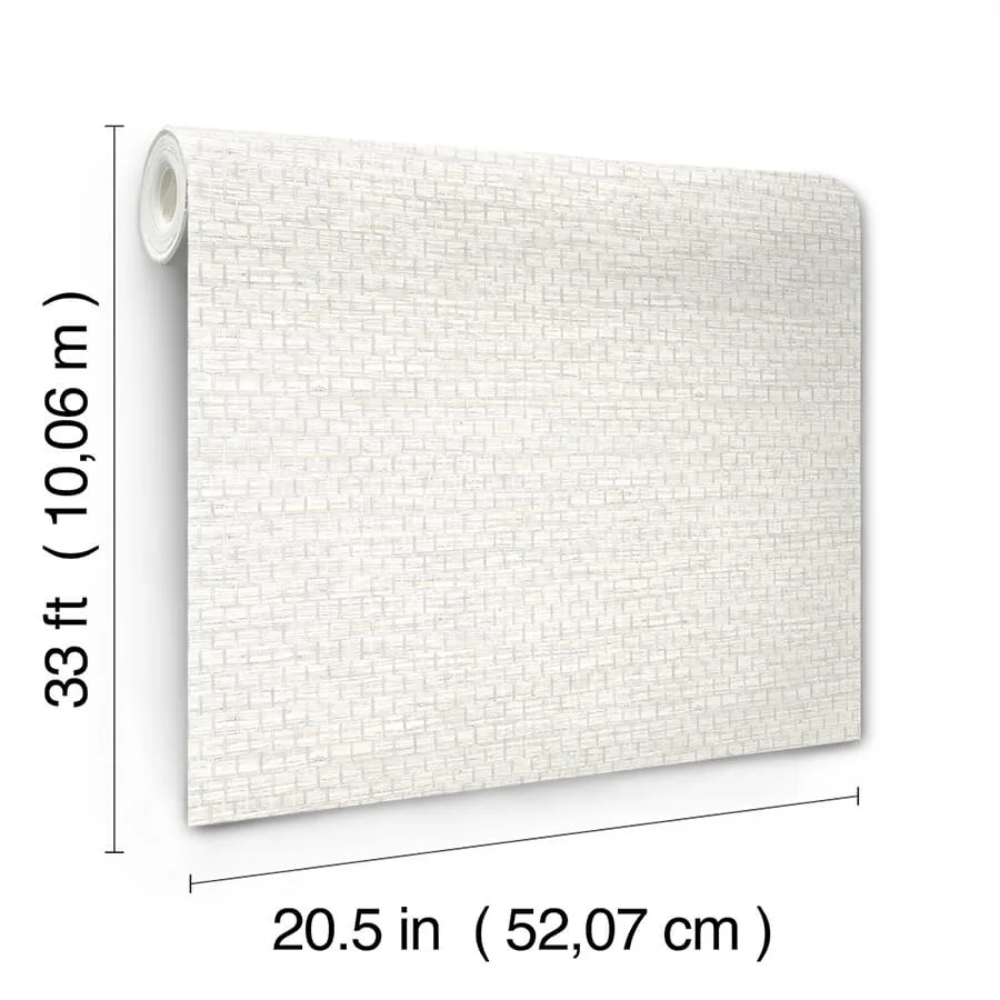 Chesapeake Plaited Grass - White Wallpaper | Buy Online Chesapeake Plaited Grass wallpaper, color White, SKU 4142-72651