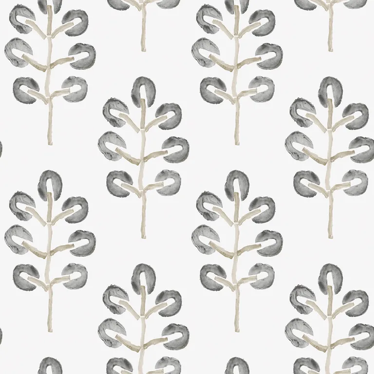 Chesapeake Plum Tree wallpaper, color Black, SKU 3124-13875