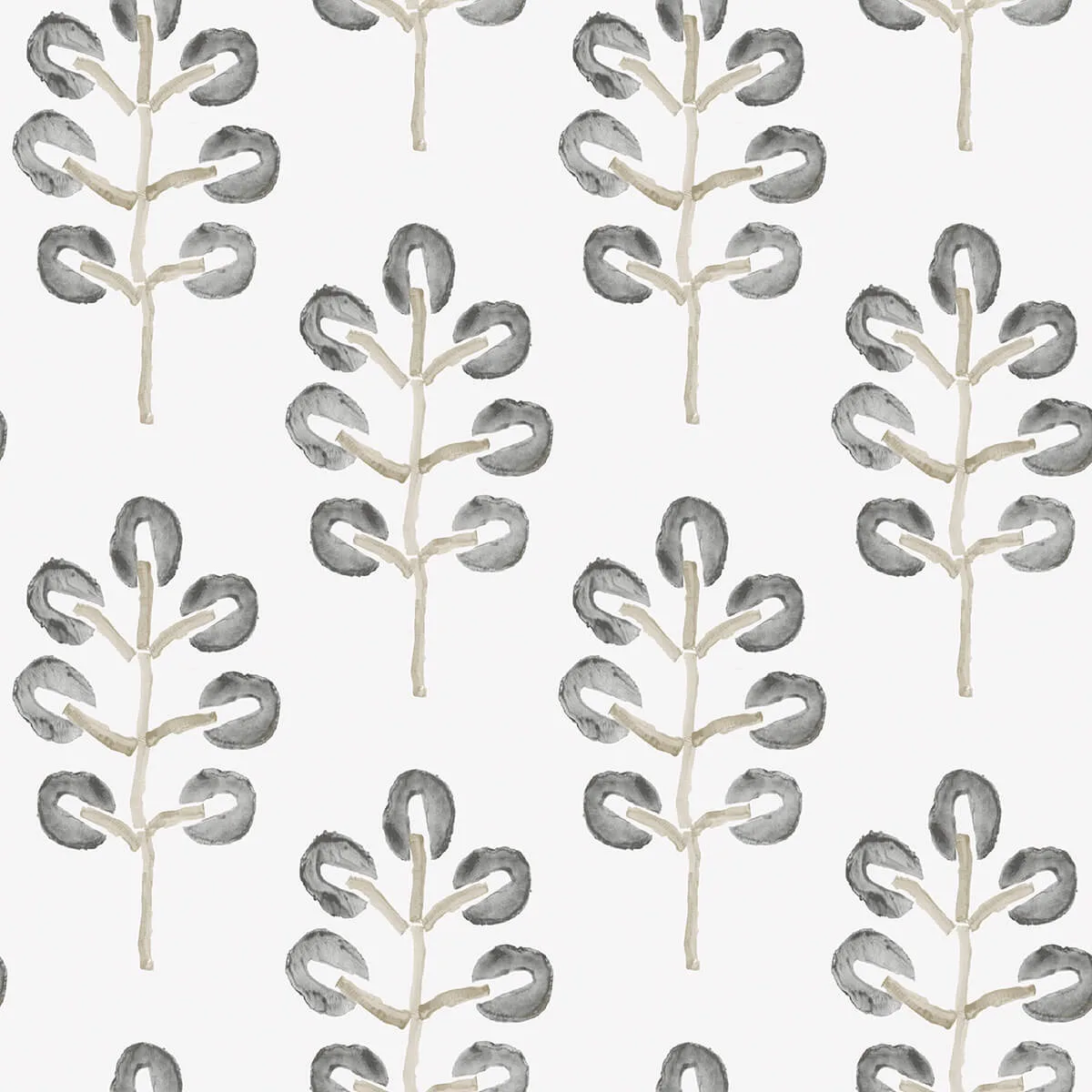Chesapeake Plum Tree wallpaper, color Black, SKU 3124-13875