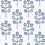 Chesapeake Plum Tree - Blue Wallpaper | Buy Online Chesapeake Plum Tree wallpaper, color Blue, SKU 3124-13874