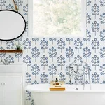 Chesapeake Plum Tree - Blue Wallpaper | Buy Online Chesapeake Plum Tree wallpaper, color Blue, SKU 3124-13874