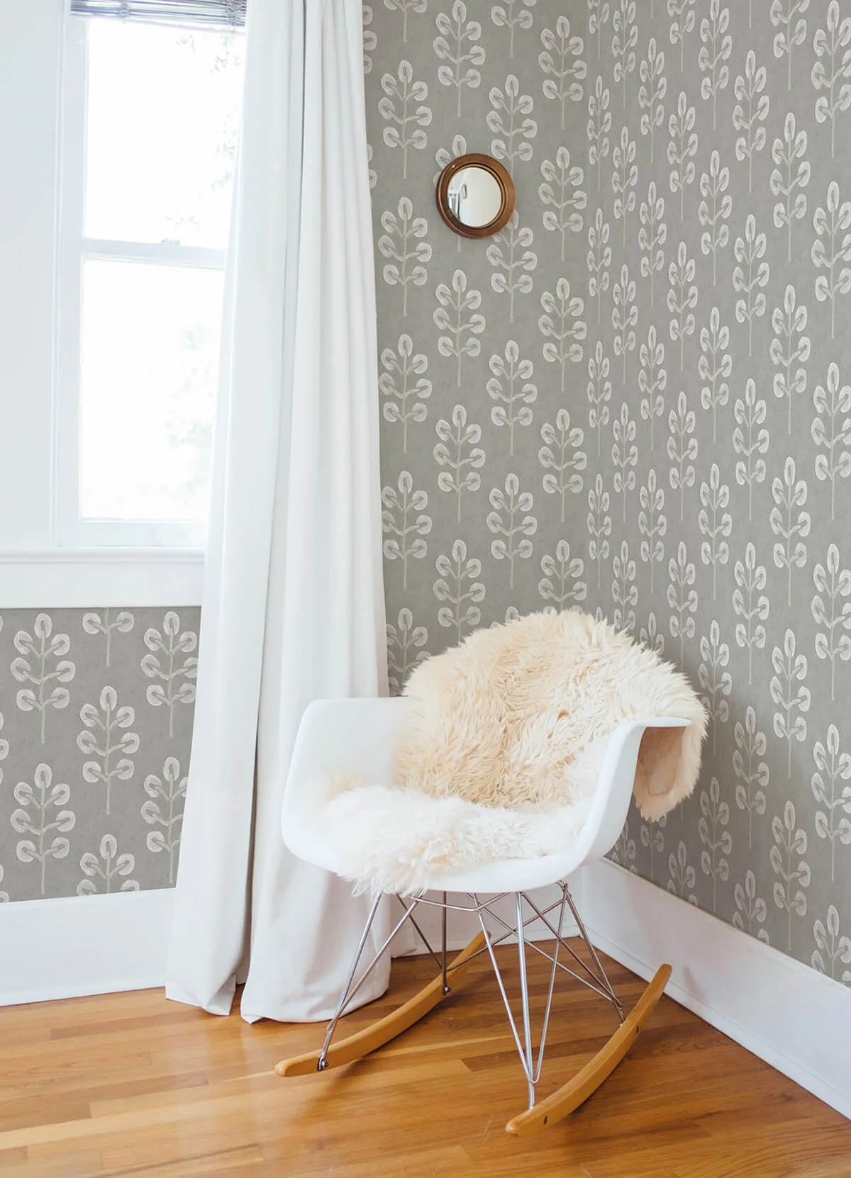 Chesapeake Plum Tree - Grey Wallpaper | Buy Online Chesapeake Plum Tree wallpaper, color Grey, SKU 3124-13876