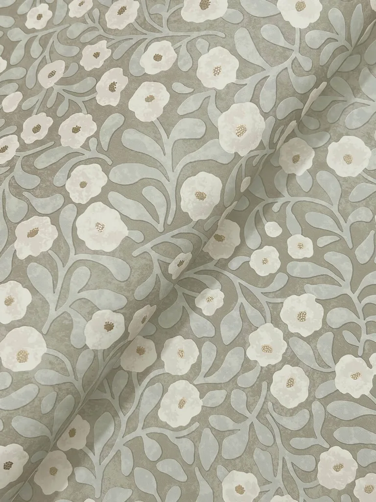 Chesapeake Poppy Trail wallpaper, color Aqua, SKU 4169-83136