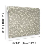 Chesapeake Poppy Trail wallpaper, color Aqua, SKU 4169-83136