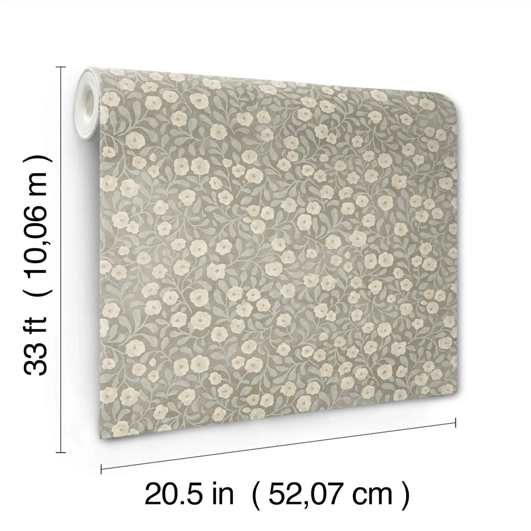Chesapeake Poppy Trail wallpaper, color Aqua, SKU 4169-83136