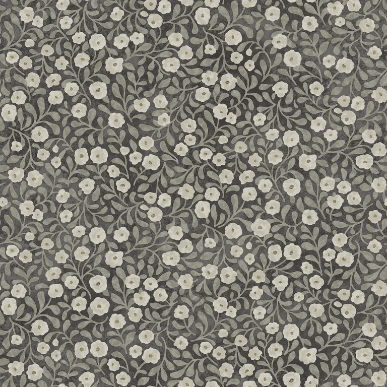 Chesapeake Poppy Trail wallpaper, color Black, SKU 4169-83133