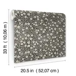 Chesapeake Poppy Trail - Black Wallpaper | Buy Online Chesapeake Poppy Trail wallpaper, color Black, SKU 4169-83133