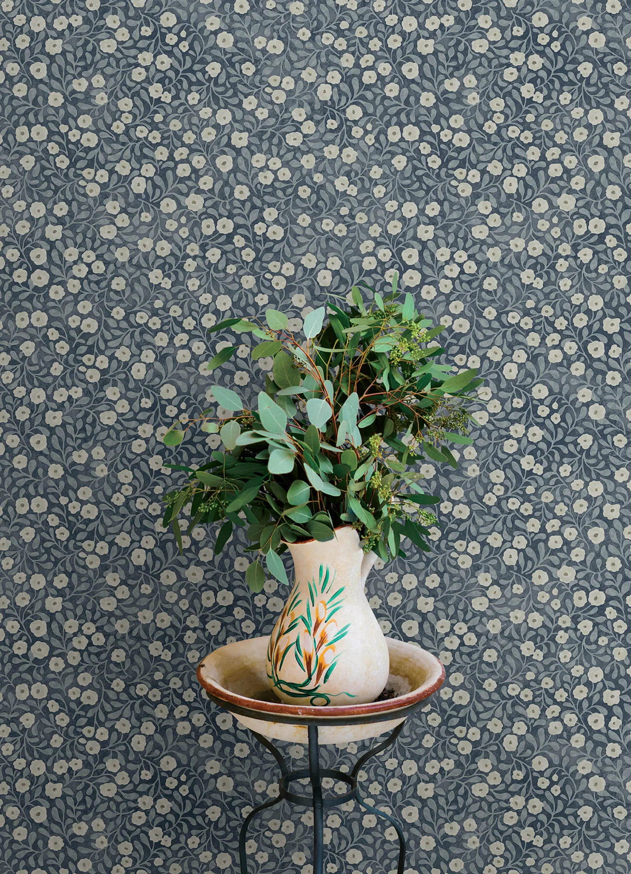 Chesapeake Poppy Trail - Dark Blue Wallpaper | Buy Online Chesapeake Poppy Trail wallpaper, color Dark Blue, SKU 4169-83135
