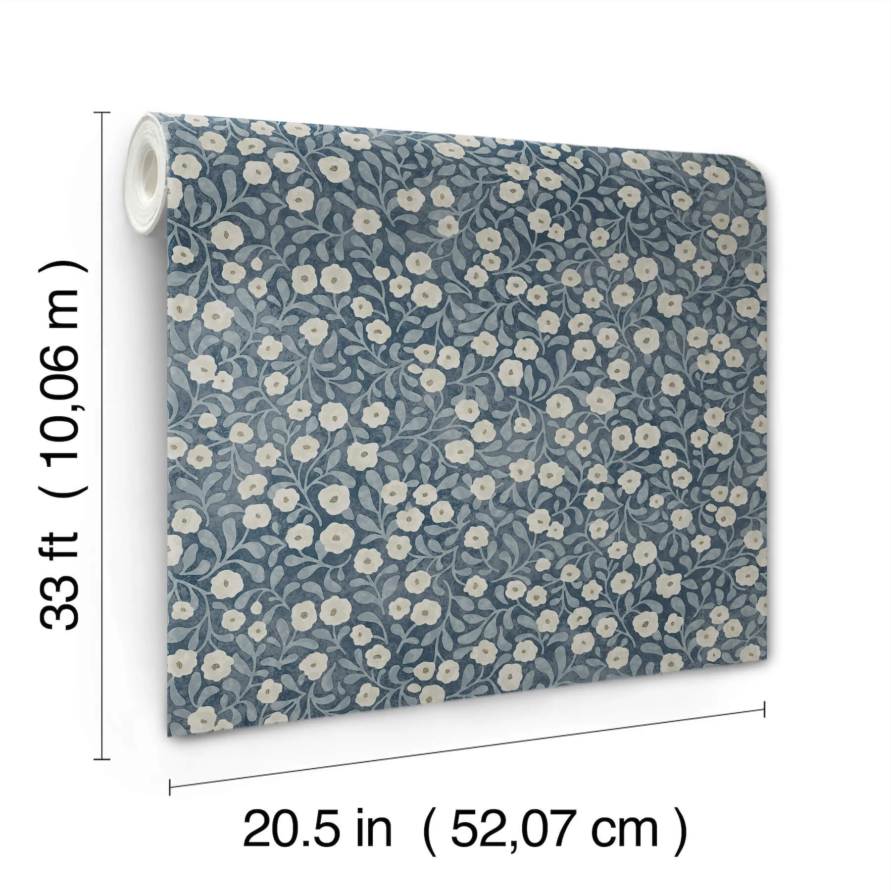Chesapeake Poppy Trail - Dark Blue Wallpaper | Buy Online Chesapeake Poppy Trail wallpaper, color Dark Blue, SKU 4169-83135