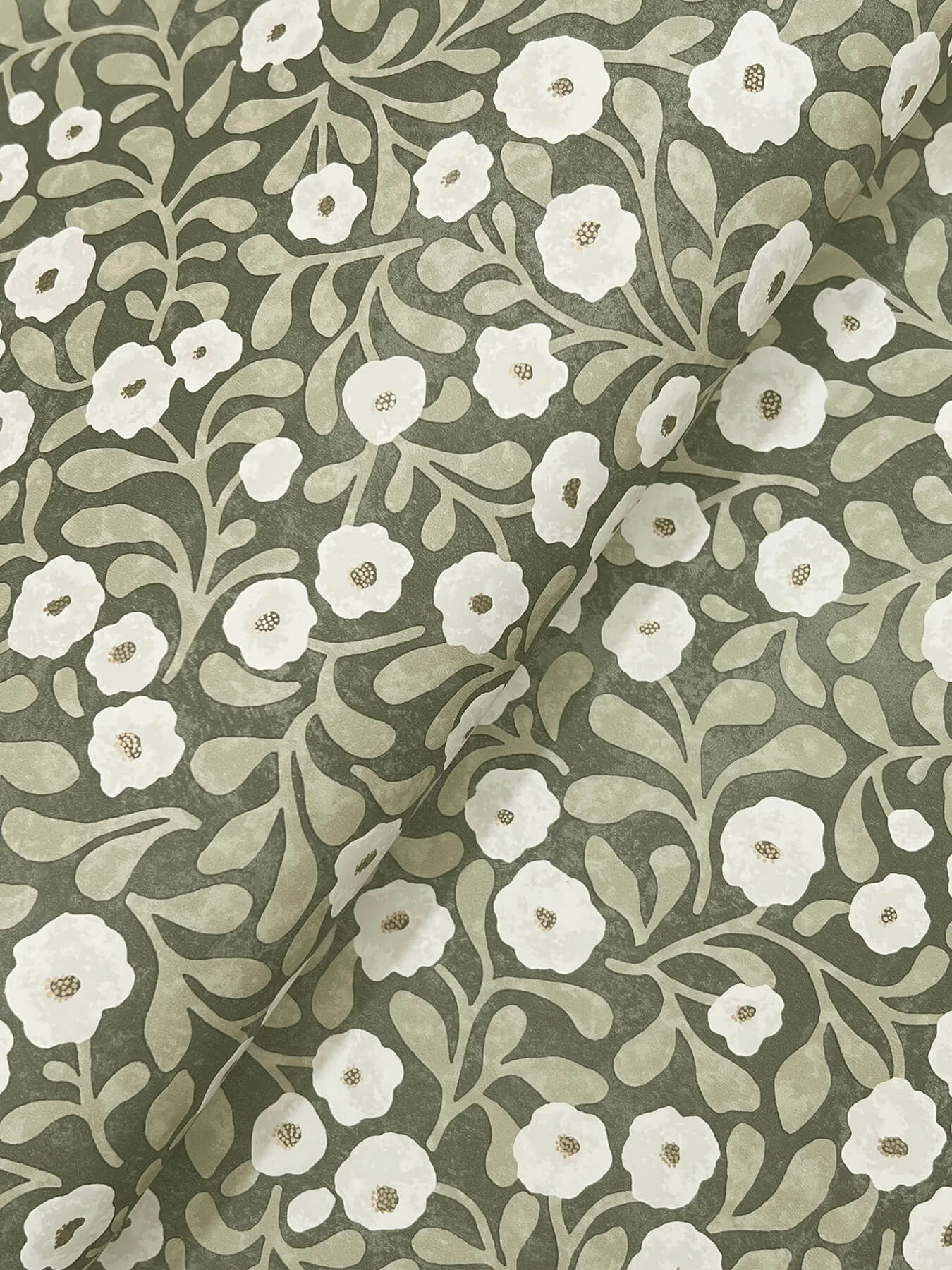 Chesapeake Poppy Trail - Green Wallpaper | Buy Online Chesapeake Poppy Trail wallpaper, color Green, SKU 4169-83132