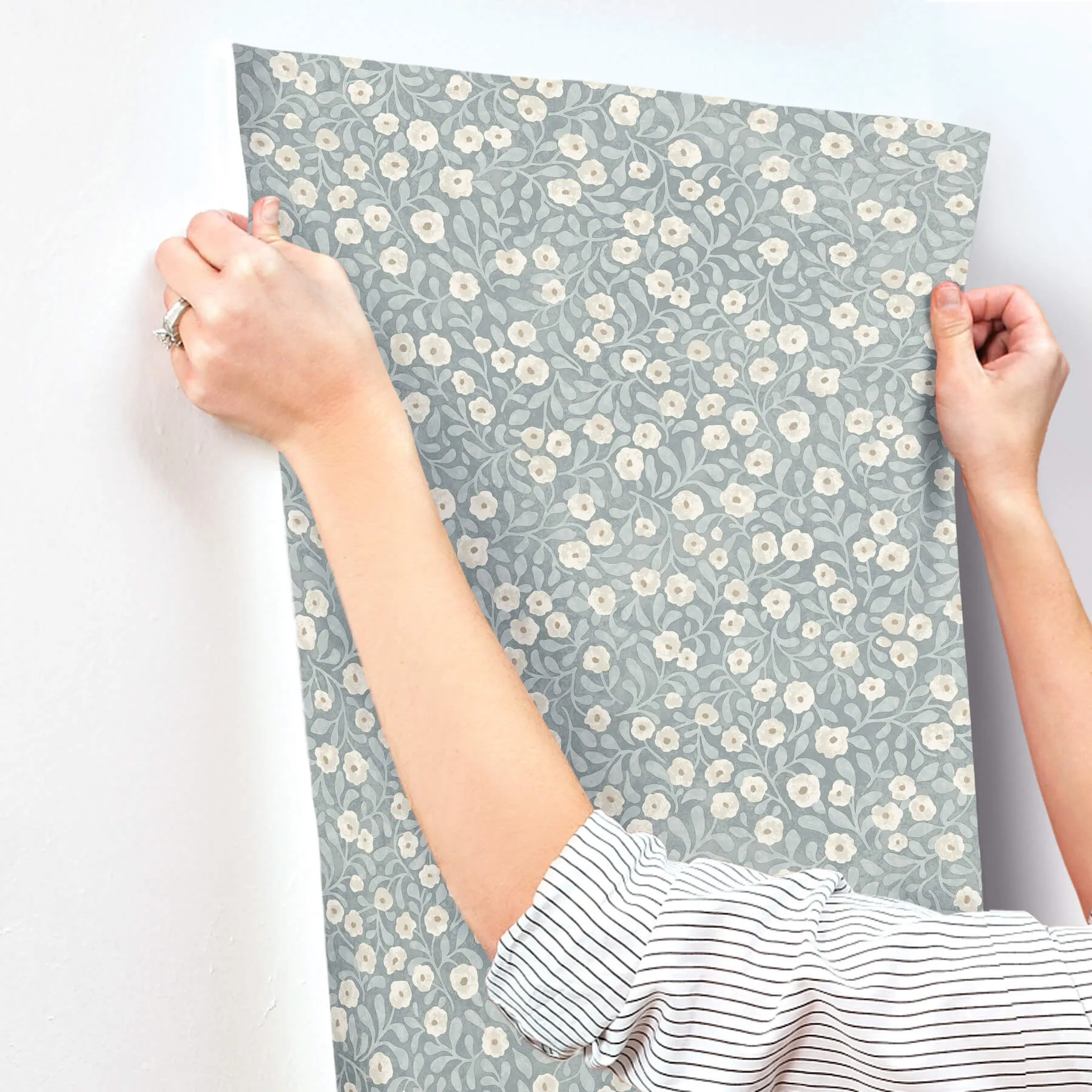 Chesapeake Poppy Trail - Light Blue Wallpaper | Buy Online Chesapeake Poppy Trail wallpaper, color Light Blue, SKU 4169-83134