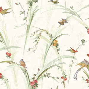 Chesapeake Cheshire wallpaper, color Green, SKU MEA19321