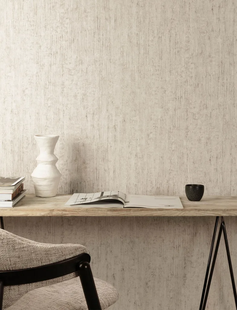Chesapeake Ramona wallpaper, color Beige, SKU 4191-83003