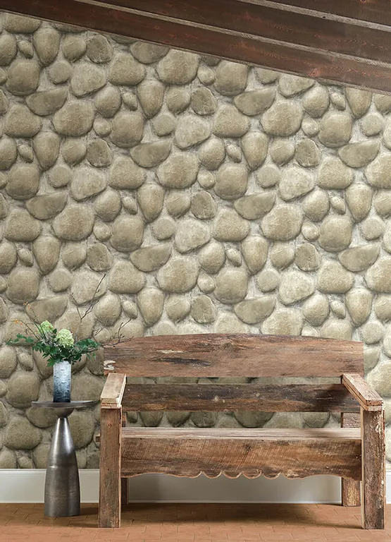 Chesapeake Root Rock wallpaper, color Grey, SKU 4142-72611