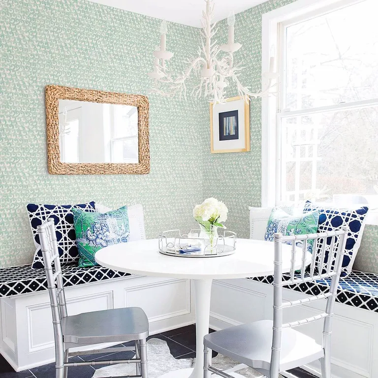 Chesapeake Saltwater wallpaper, color Teal, SKU 3120-13635
