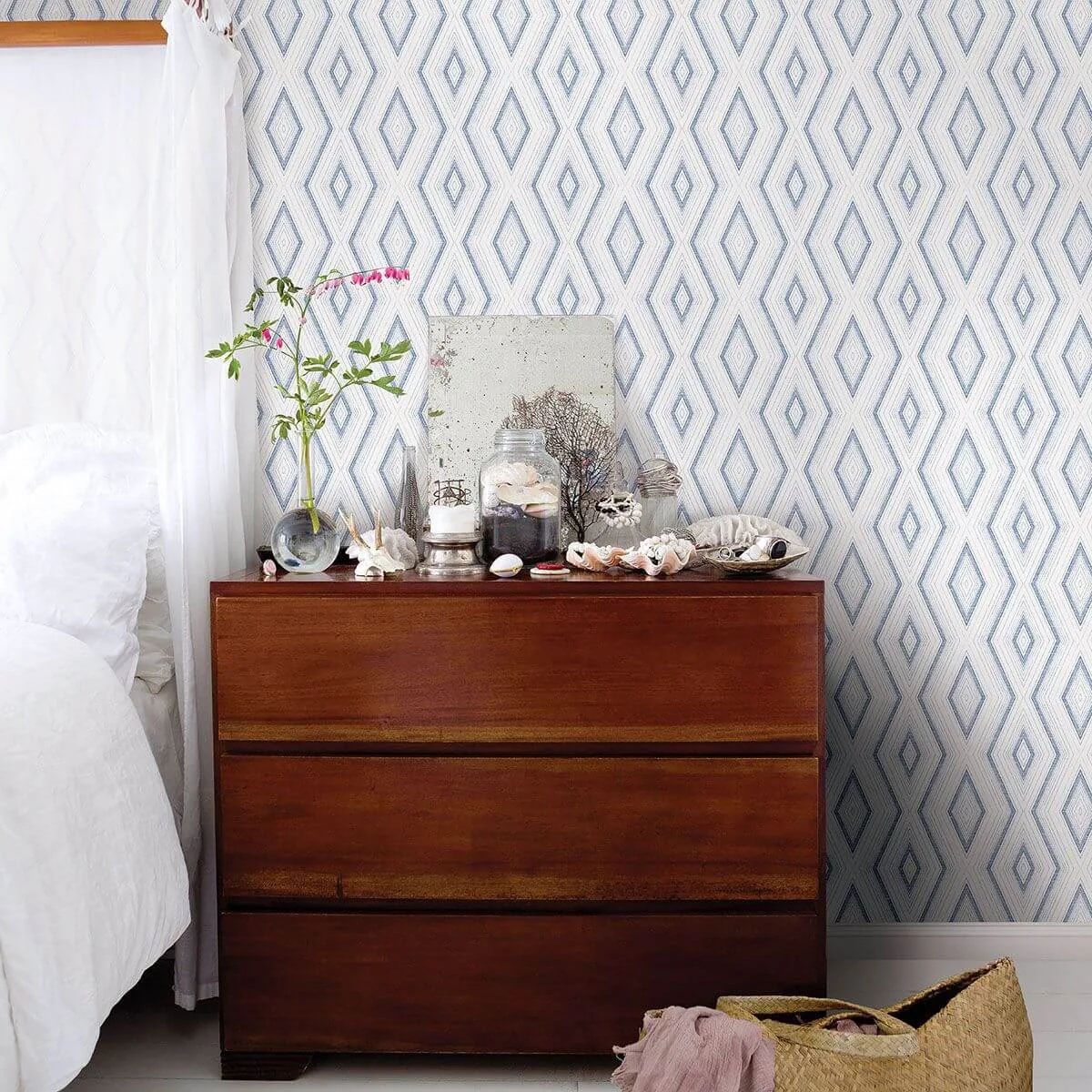 Chesapeake Santa Cruz wallpaper, color Blue, SKU 3120-13664