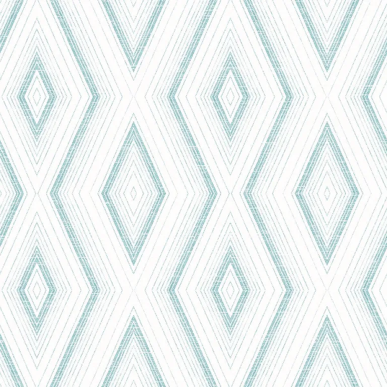 Chesapeake Santa wallpaper, color Turquoise, SKU 3120-13661