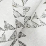 Chesapeake Scrap Quilt - Grey Wallpaper | Buy Online Chesapeake Scrap Quilt wallpaper, color Grey, SKU 4142-72630