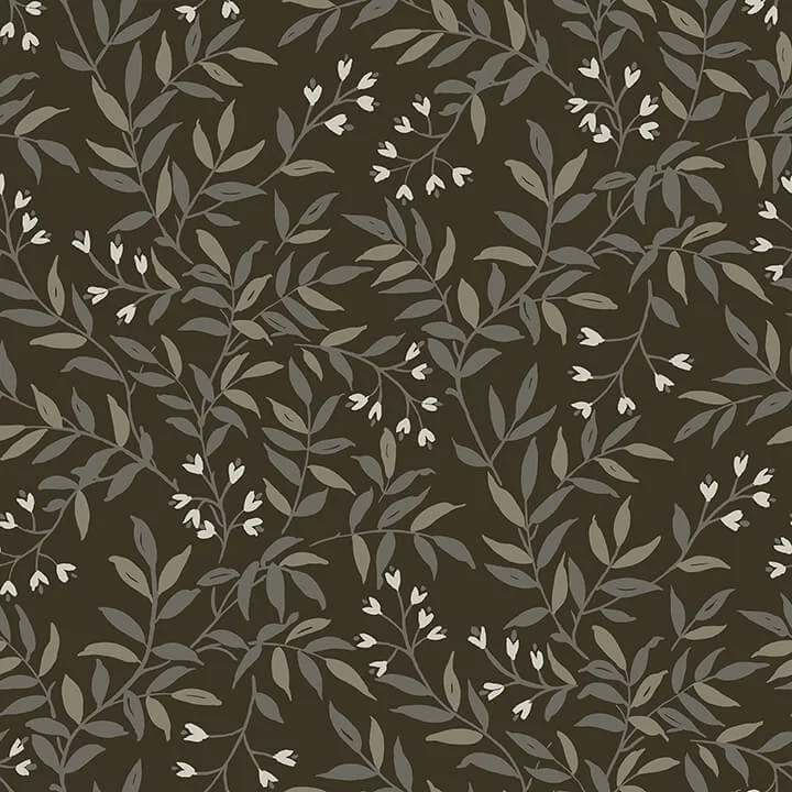 Chesapeake Senna wallpaper, color Black, SKU 4134-72519
