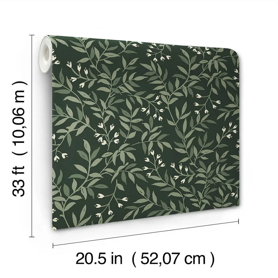 Chesapeake Senna - Evergreen Wallpaper | Buy Online Chesapeake Senna wallpaper, color Evergreen, SKU 4134-72518