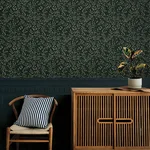 Chesapeake Senna - Evergreen Wallpaper | Buy Online Chesapeake Senna wallpaper, color Evergreen, SKU 4134-72518