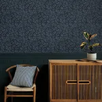 Chesapeake Senna - Navy Wallpaper | Buy Online Chesapeake Senna wallpaper, color Navy, SKU 4134-72520