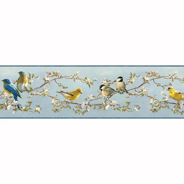 Chesapeake Vandalia wallpaper, color Sky, SKU TLL48511B